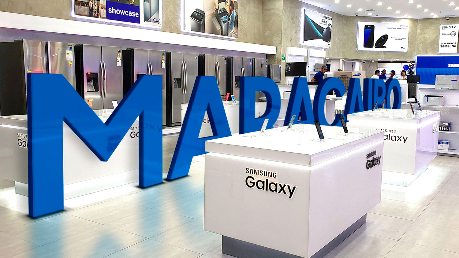 CLX Samsung reaperturo su tienda en Maracaibo