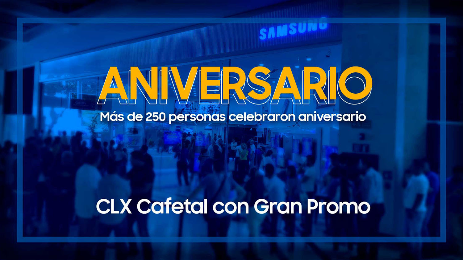 Aniversario de CLX Cafetal se celebró con mas de 250 personas en Gran Promo