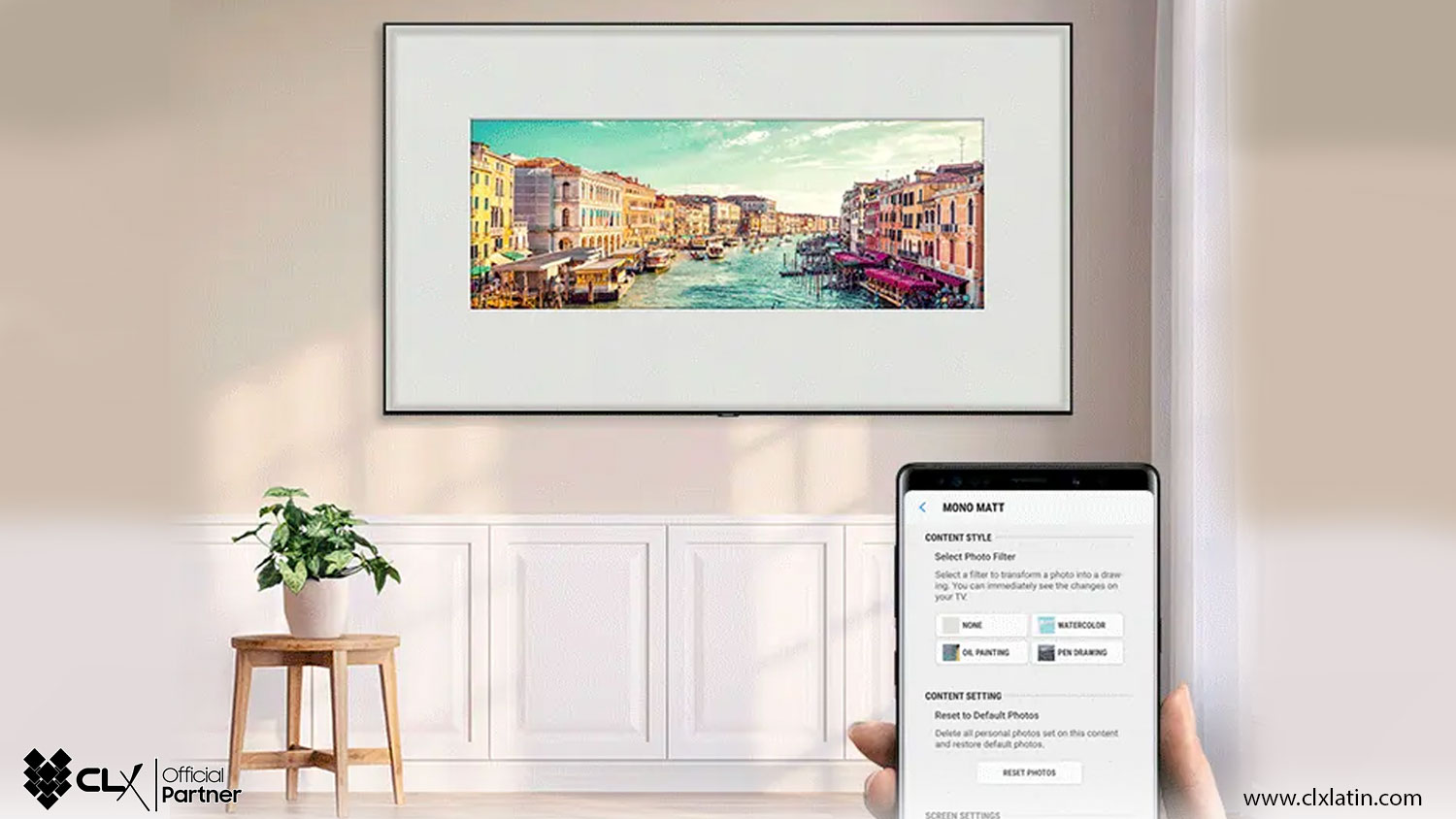 The Frame: el nuevo Smart TV QLED 8K de Samsung que es una obra de arte