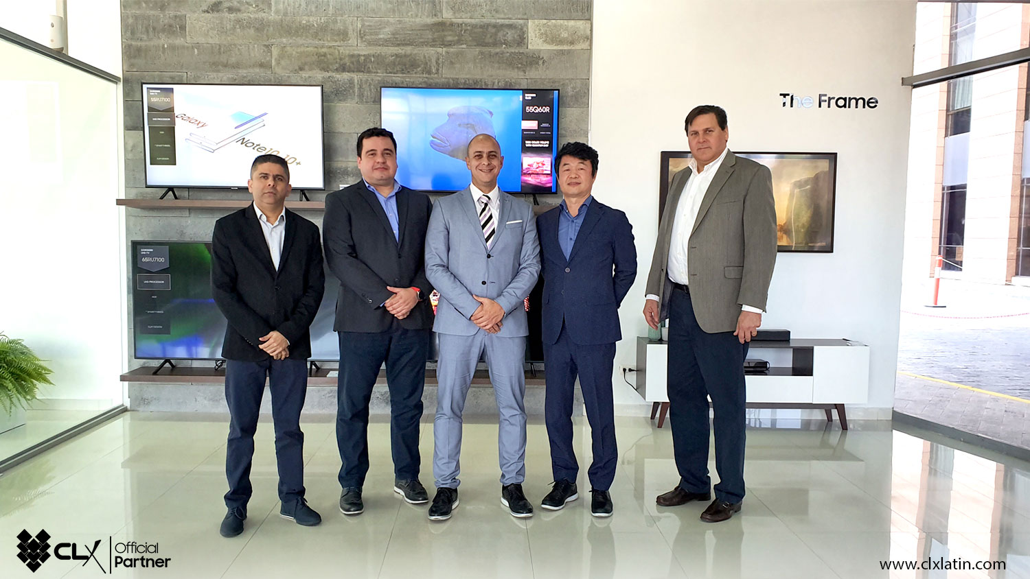 CLX recibió visita especial de Samsung Electronics Latinoamérica