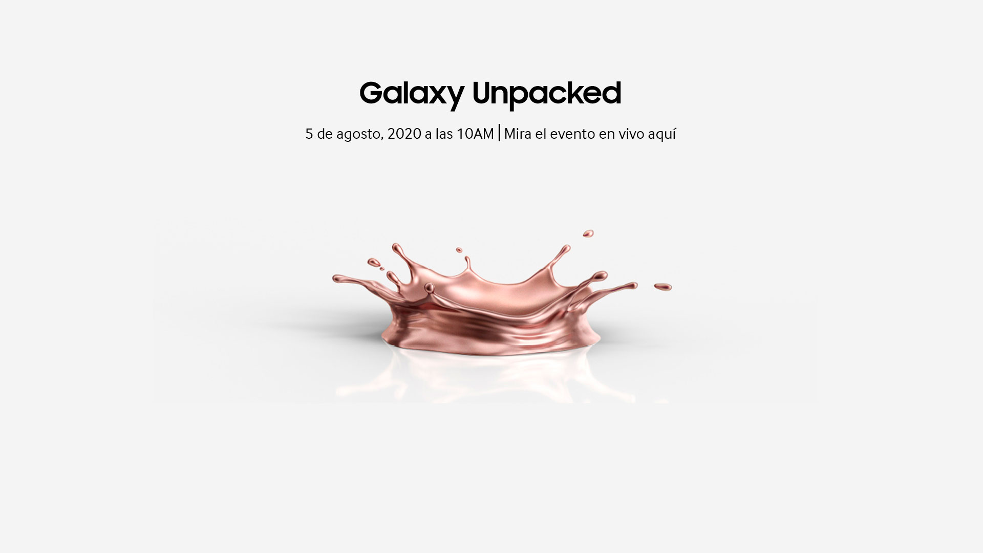 ¡Todas las miradas en Unpacked #SamsungEvent!