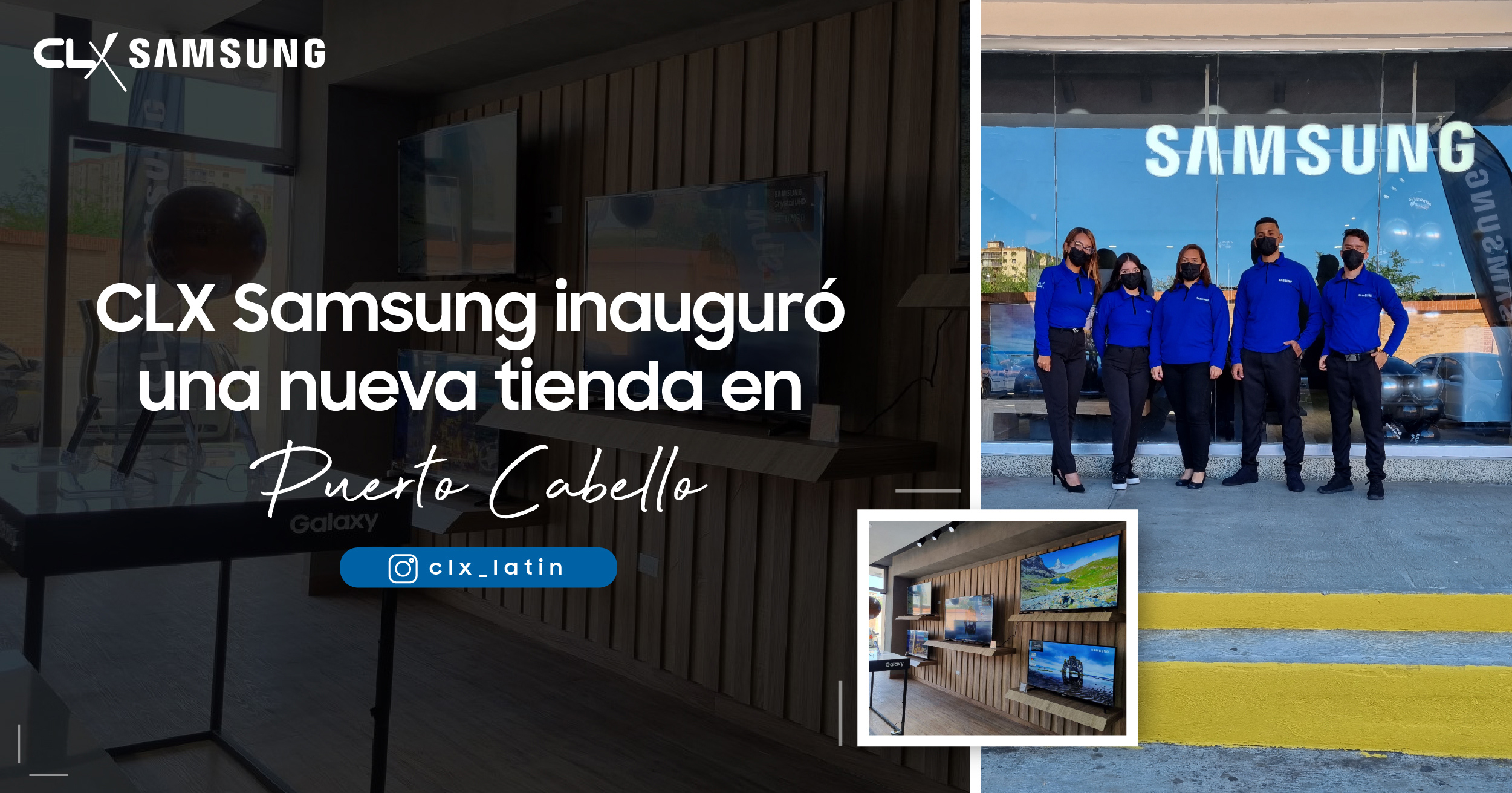 CLX Samsung inauguró una nueva tienda en Puerto Cabello