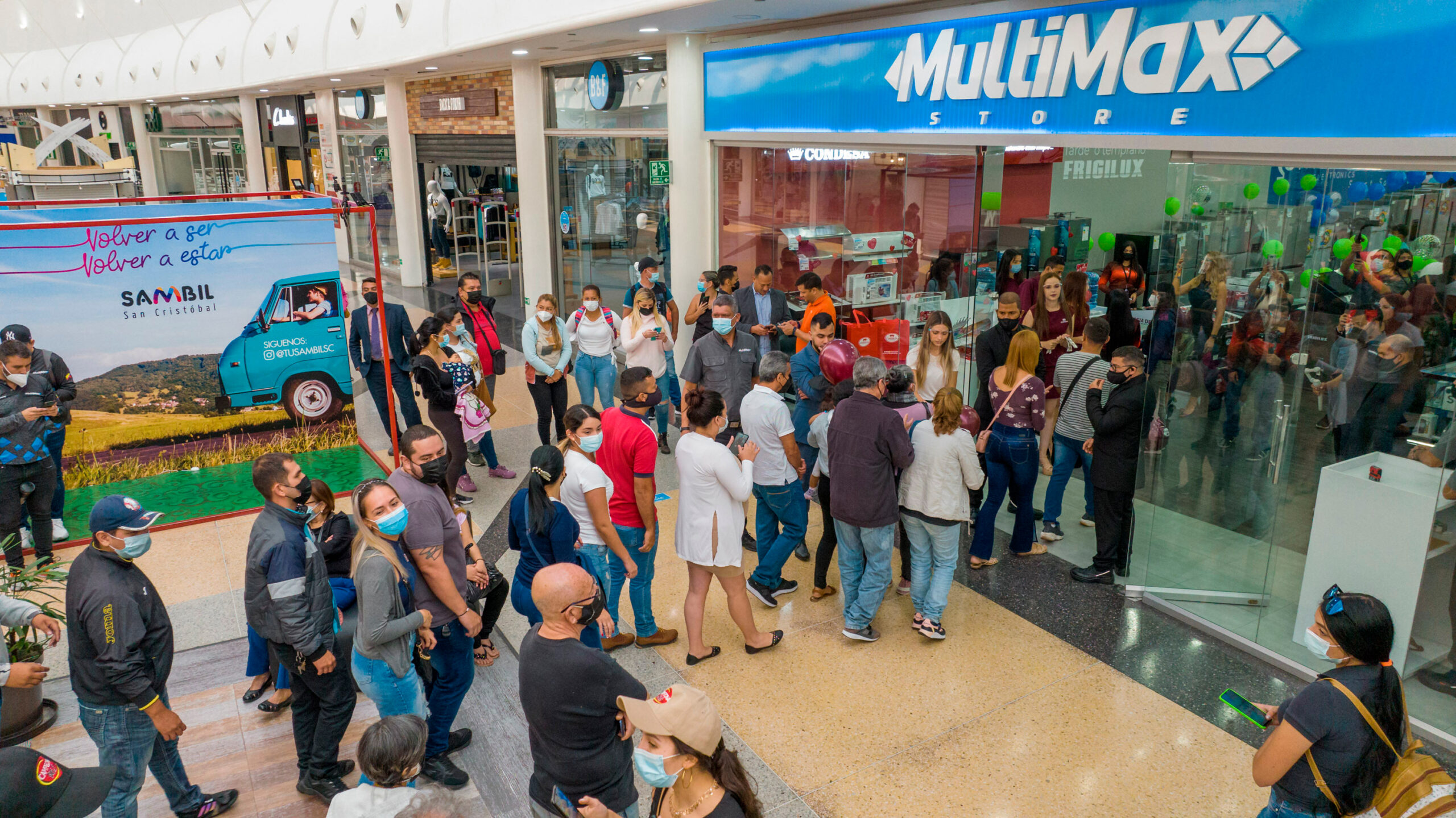 Más de 3 mil tachirenses vivieron inauguración MultiMax San Cristóbal