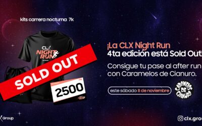 ¡La CLX Night Run 4ta edición está Sold Out! Consigue tu pase al after run con Caramelos de Cianuro